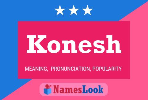 Постер имени Konesh