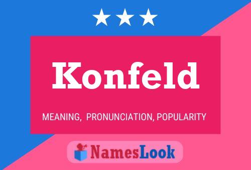 Постер имени Konfeld