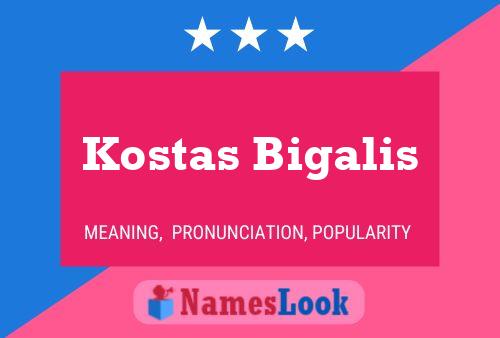 Постер имени Kostas Bigalis