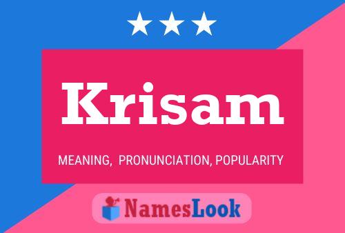 Постер имени Krisam