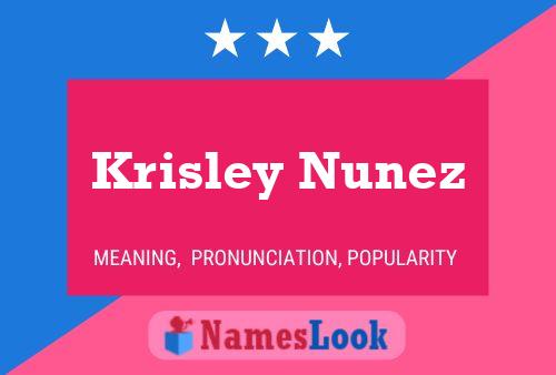 Постер имени Krisley Nunez