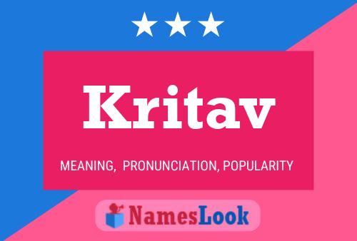 Постер имени Kritav