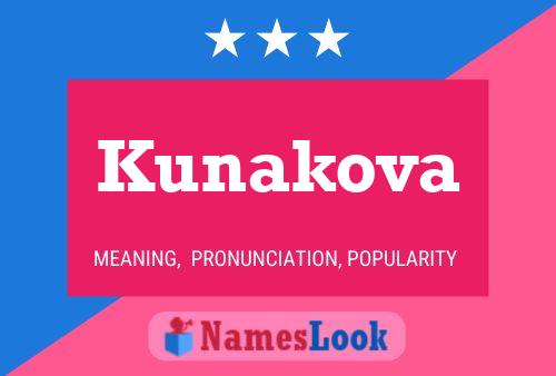 Постер имени Kunakova