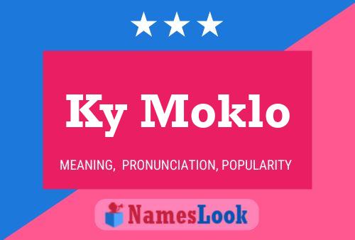 Постер имени Ky Moklo