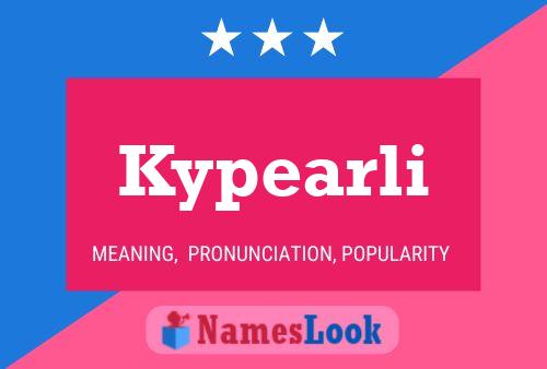 Постер имени Kypearli