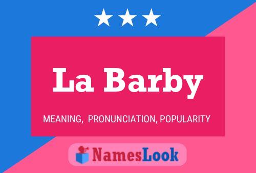 Постер имени La Barby