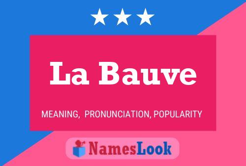 Постер имени La Bauve