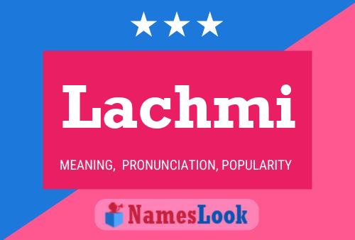 Постер имени Lachmi