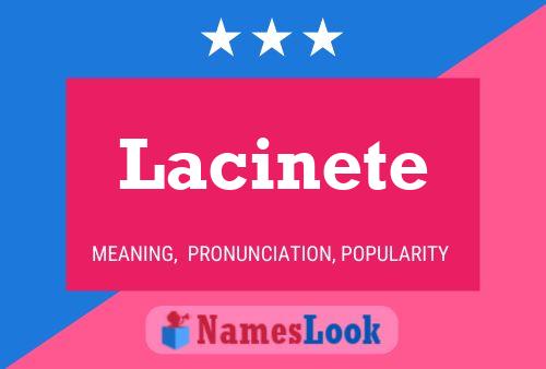 Постер имени Lacinete