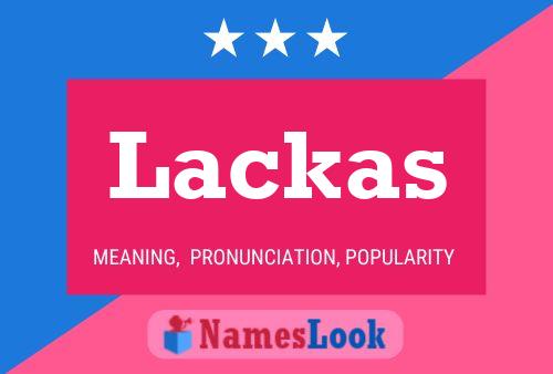 Постер имени Lackas