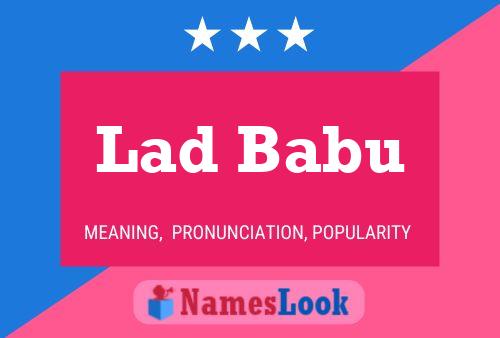 Постер имени Lad Babu