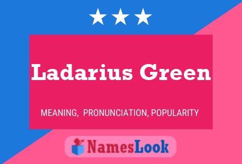 Постер имени Ladarius Green