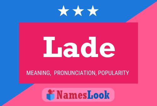 Постер имени Lade