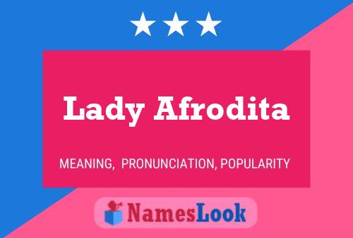 Постер имени Lady Afrodita