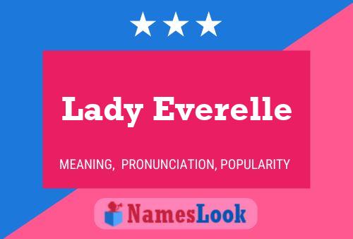 Постер имени Lady Everelle