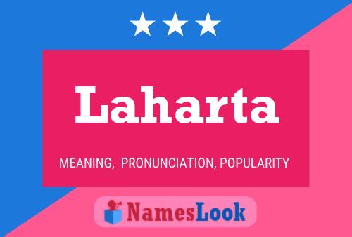 Постер имени Laharta