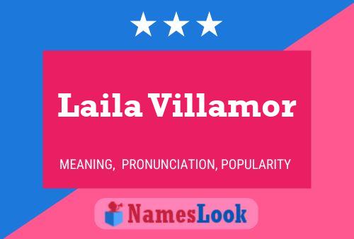 Постер имени Laila Villamor