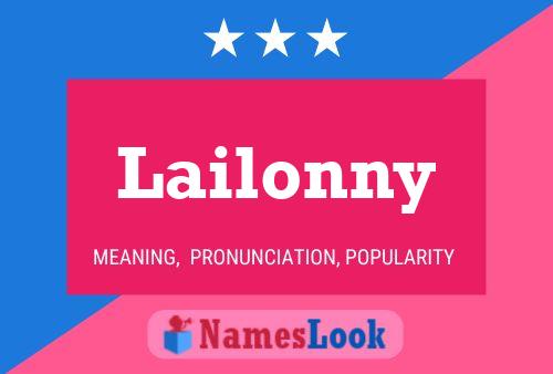 Постер имени Lailonny