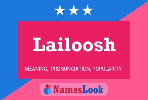 Постер имени Lailoosh