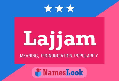 Постер имени Lajjam