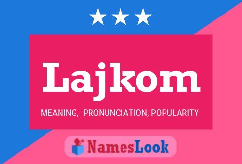 Постер имени Lajkom