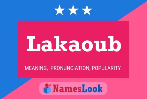 Постер имени Lakaoub