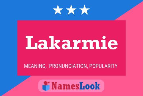 Постер имени Lakarmie