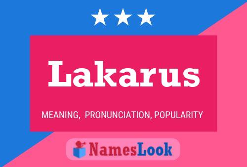 Постер имени Lakarus