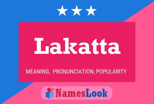 Постер имени Lakatta