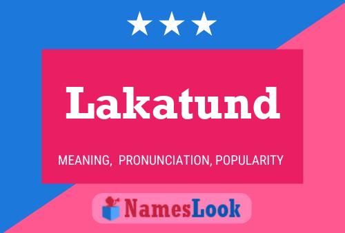 Постер имени Lakatund