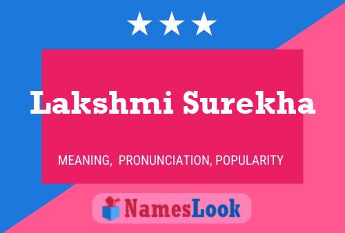 Постер имени Lakshmi Surekha