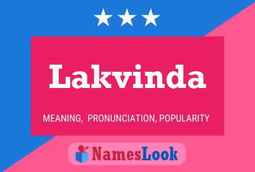 Постер имени Lakvinda