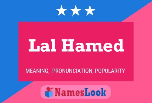 Постер имени Lal Hamed