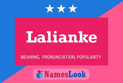 Постер имени Lalianke