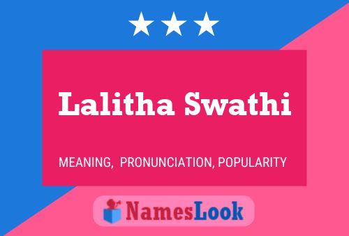 Постер имени Lalitha Swathi