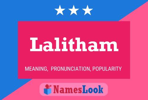 Постер имени Lalitham