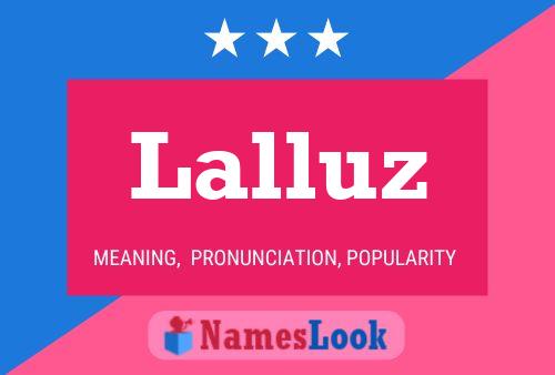 Постер имени Lalluz