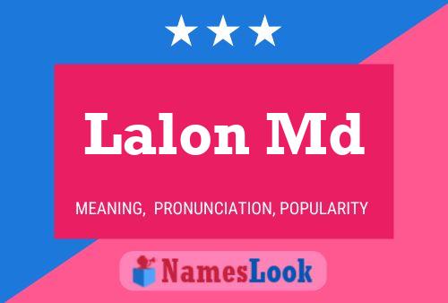 Постер имени Lalon Md