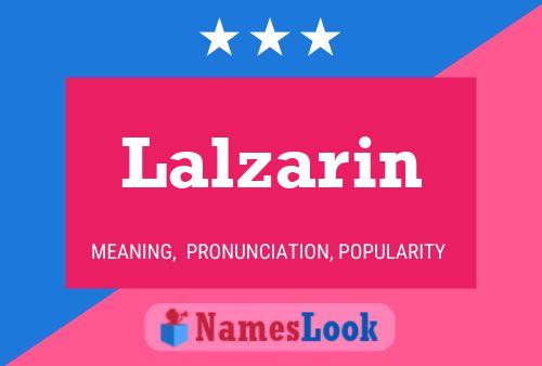 Постер имени Lalzarin