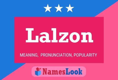 Постер имени Lalzon