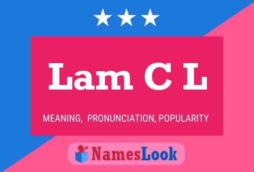 Постер имени Lam C L