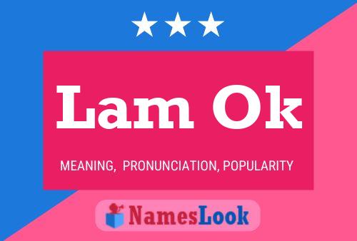 Постер имени Lam Ok