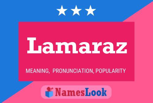 Постер имени Lamaraz