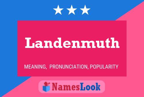 Постер имени Landenmuth