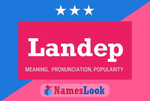 Постер имени Landep