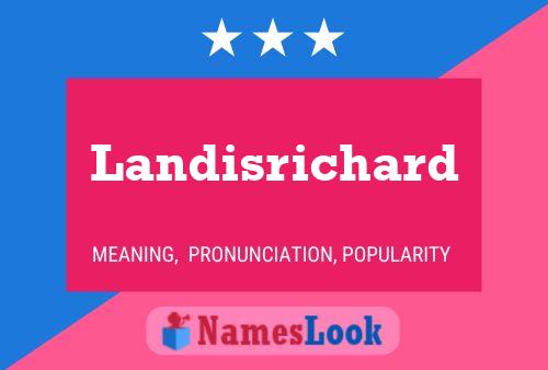 Постер имени Landisrichard