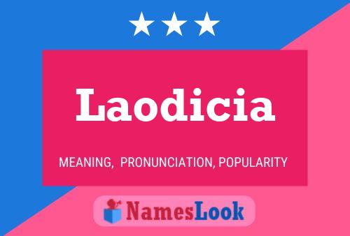 Постер имени Laodicia