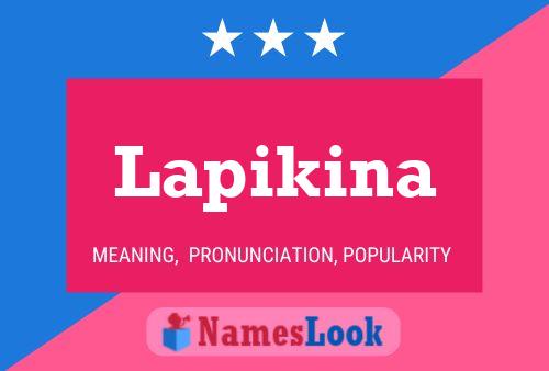 Постер имени Lapikina