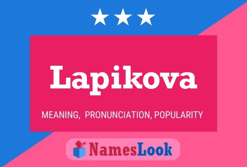 Постер имени Lapikova