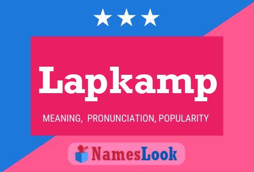 Постер имени Lapkamp